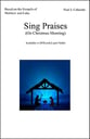 Sing Praises SATB choral sheet music cover